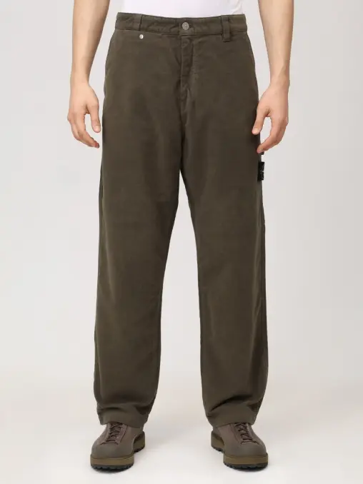 Брюки хлопковые STONE ISLAND