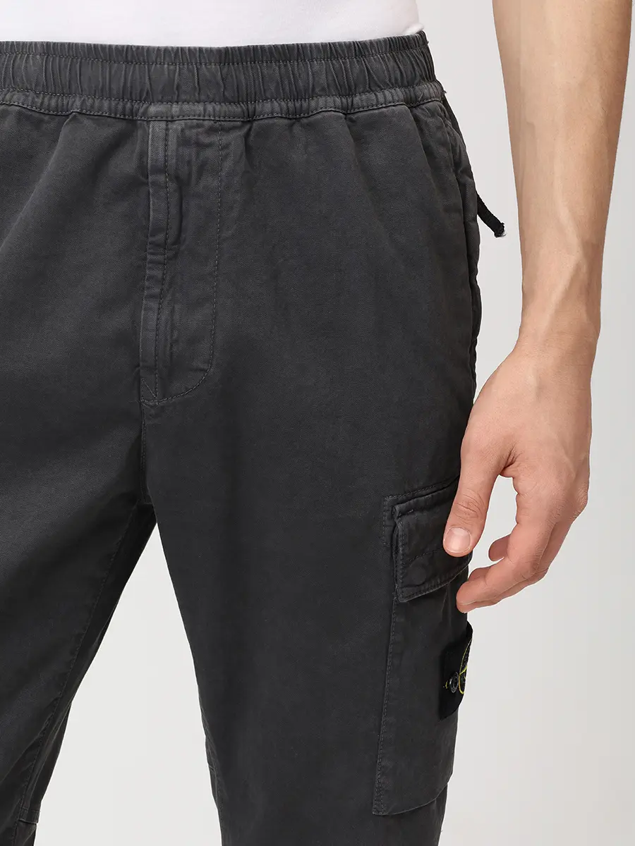 Брюки-карго хлопковые