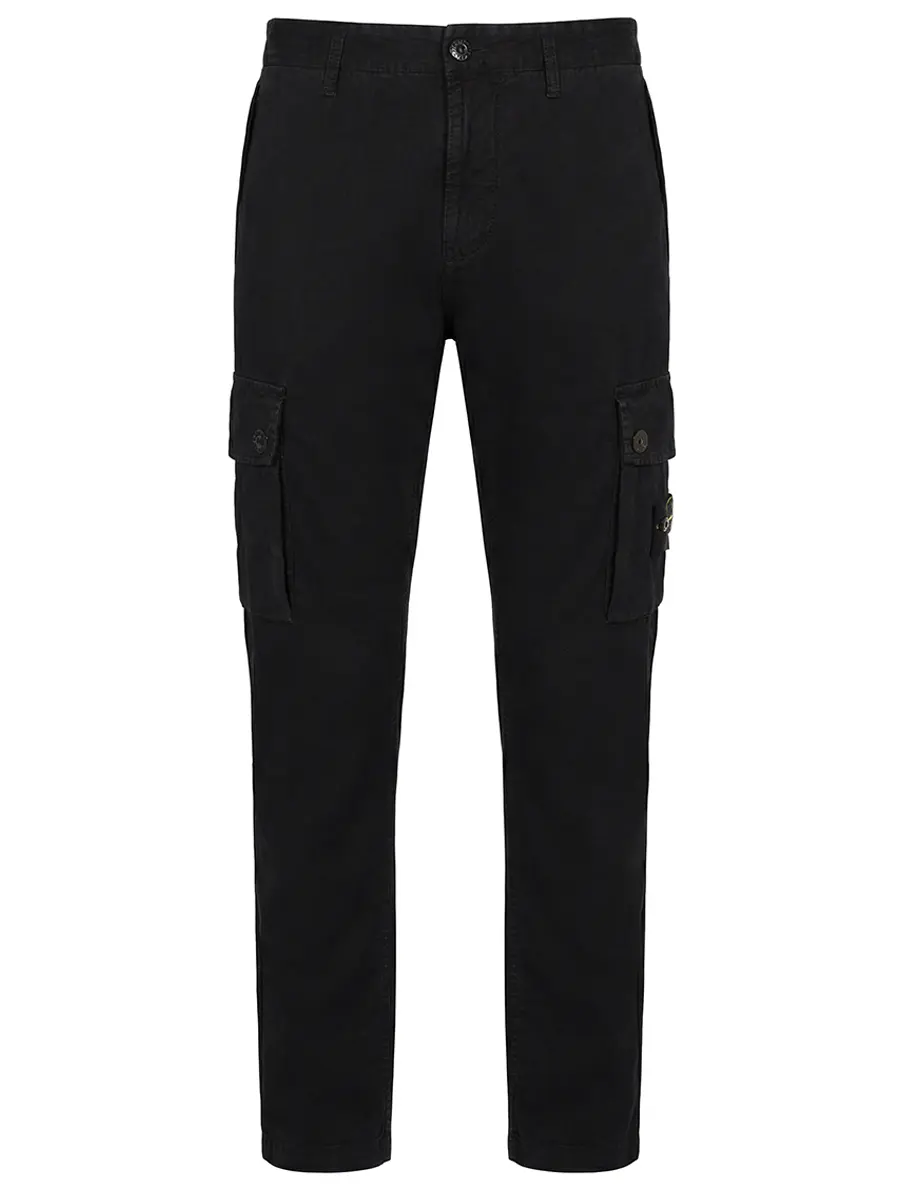 Брюки-карго хлопковые