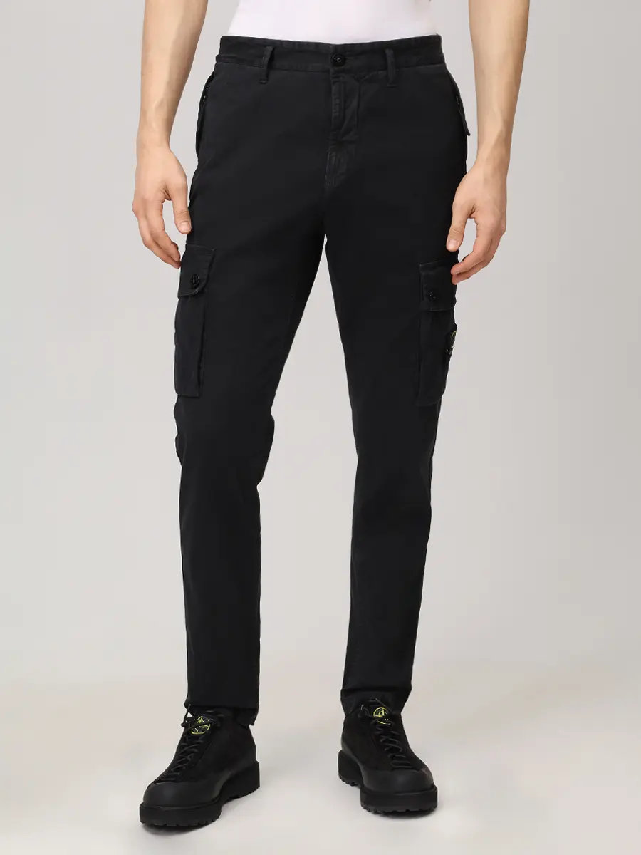 Брюки-карго хлопковые