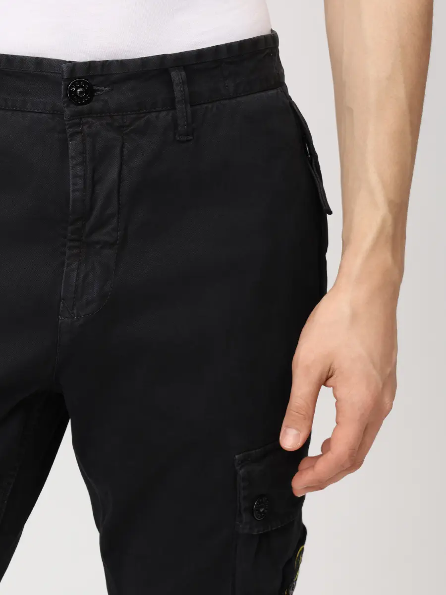 Брюки-карго хлопковые