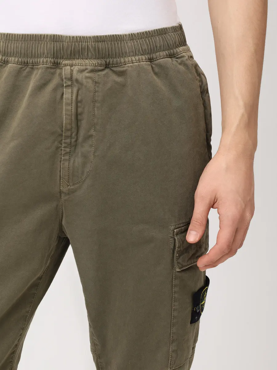 Брюки-карго хлопковые