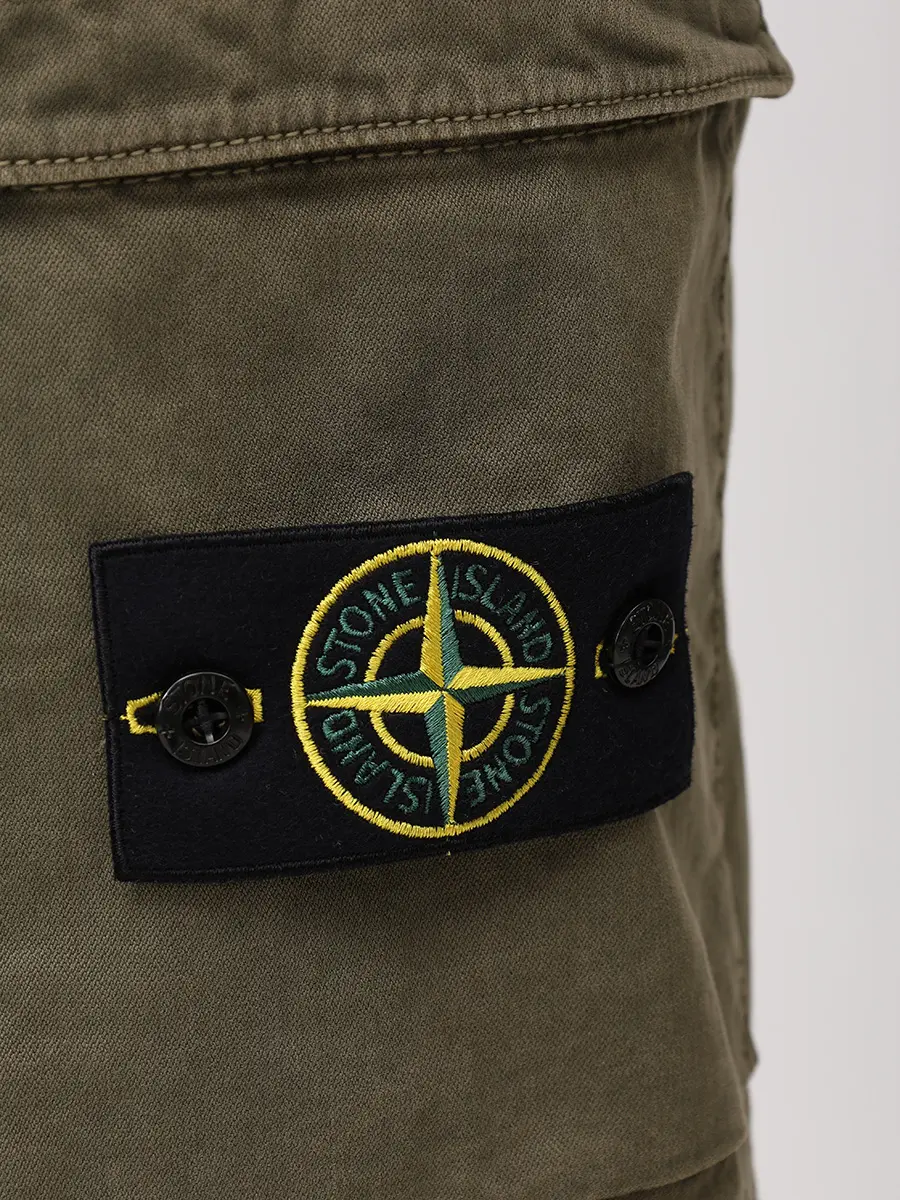 Брюки-карго хлопковые