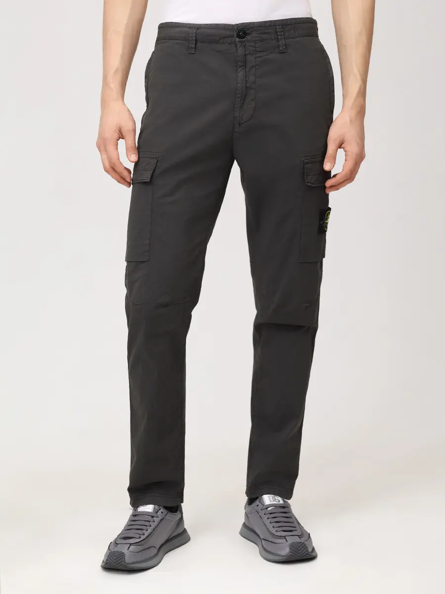 Брюки-карго хлопковые