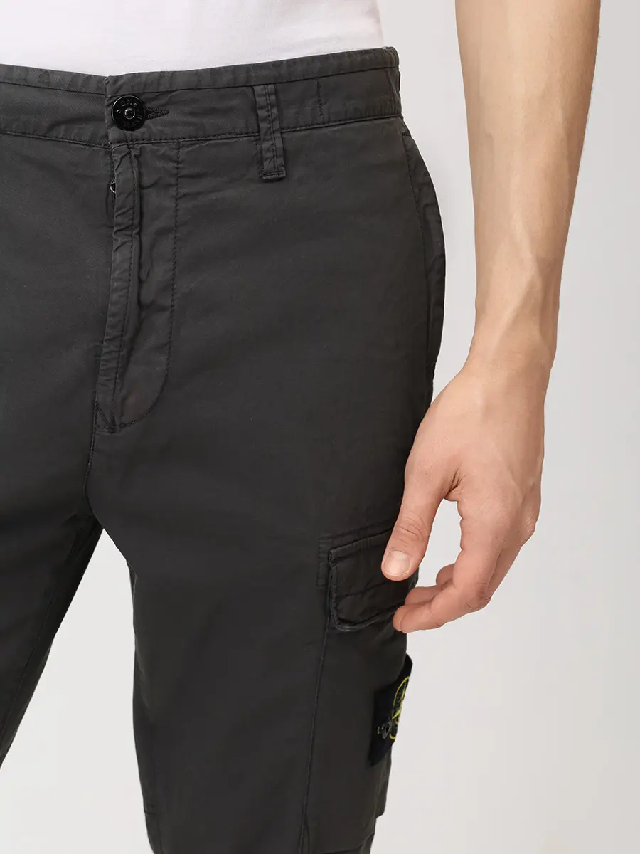 Брюки-карго хлопковые