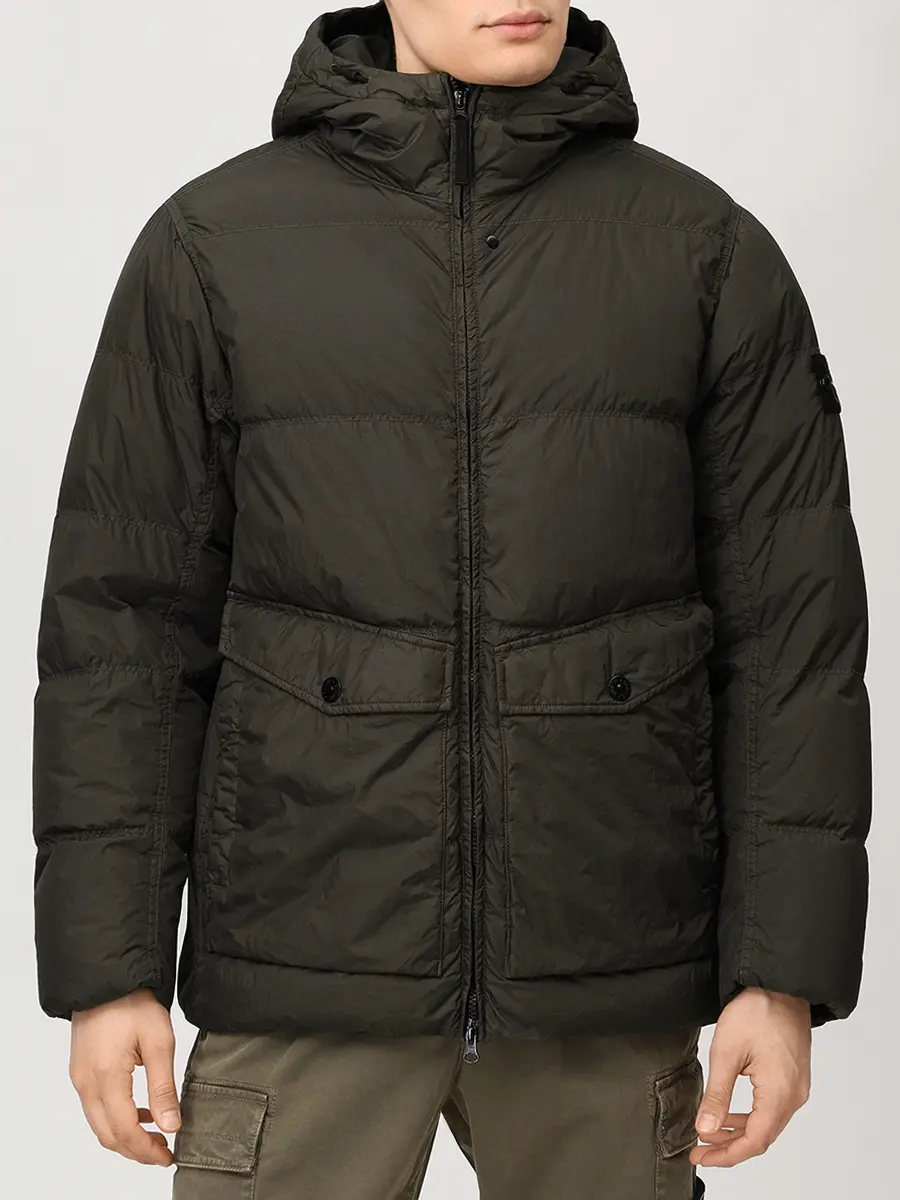 Пуховик стеганый