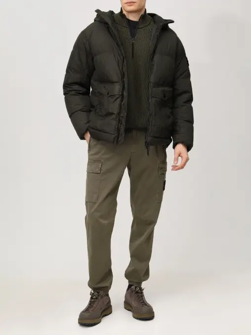 Пуховик стеганый STONE ISLAND