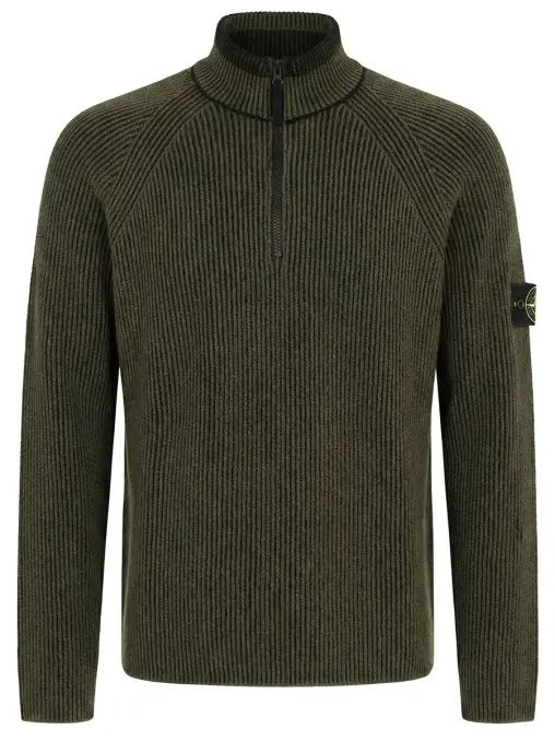 Джемпер из шерсти и хлопка STONE ISLAND