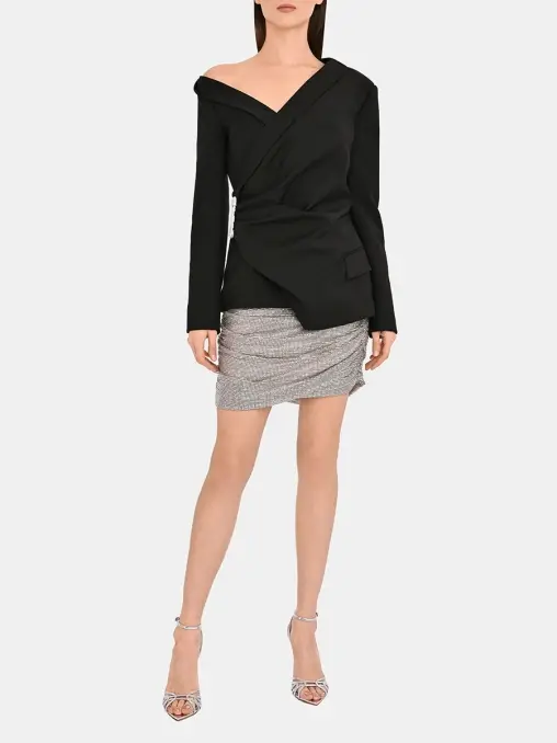 Юбка со стразами GIUSEPPE DI MORABITO