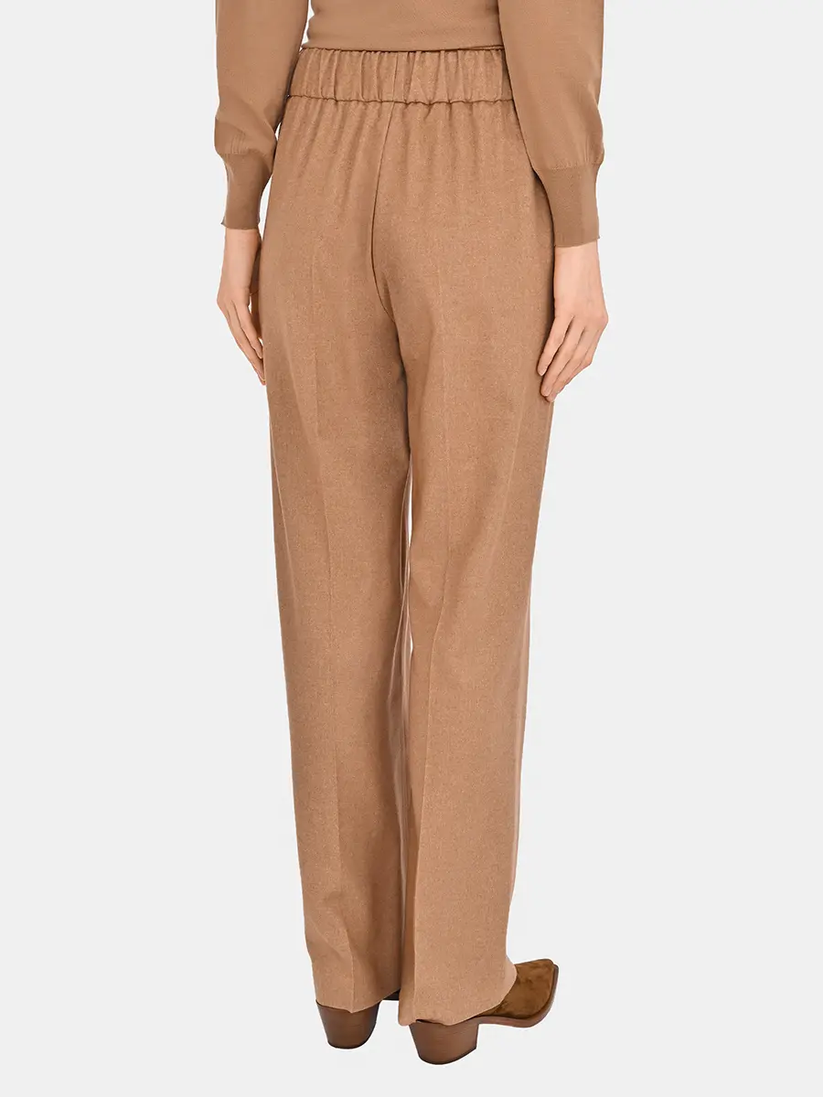 Брюки из шелка и кашемира