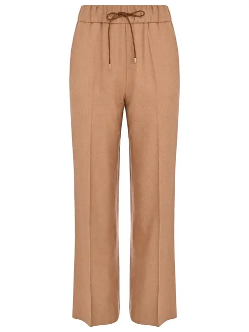 Брюки из шелка и кашемира COLOMBO