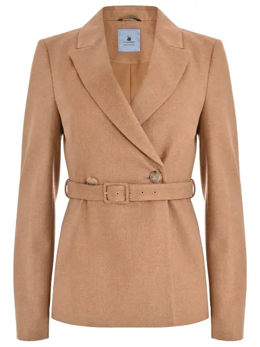 Пиджак из шелка и кашемира COLOMBO