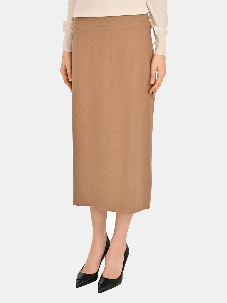 Юбка из шелка и кашемира