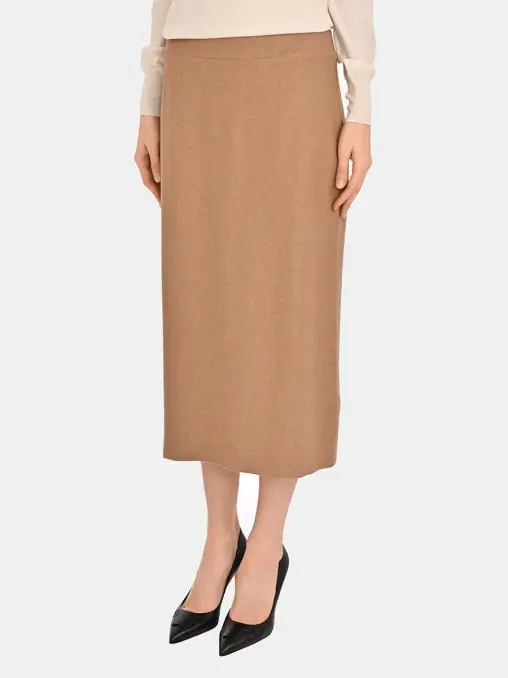 Юбка из шелка и кашемира COLOMBO