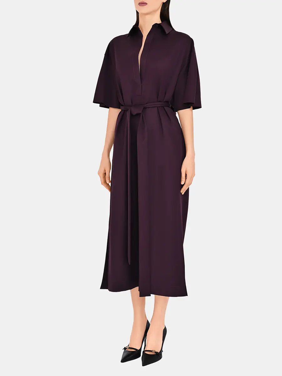 Платье шерстяное