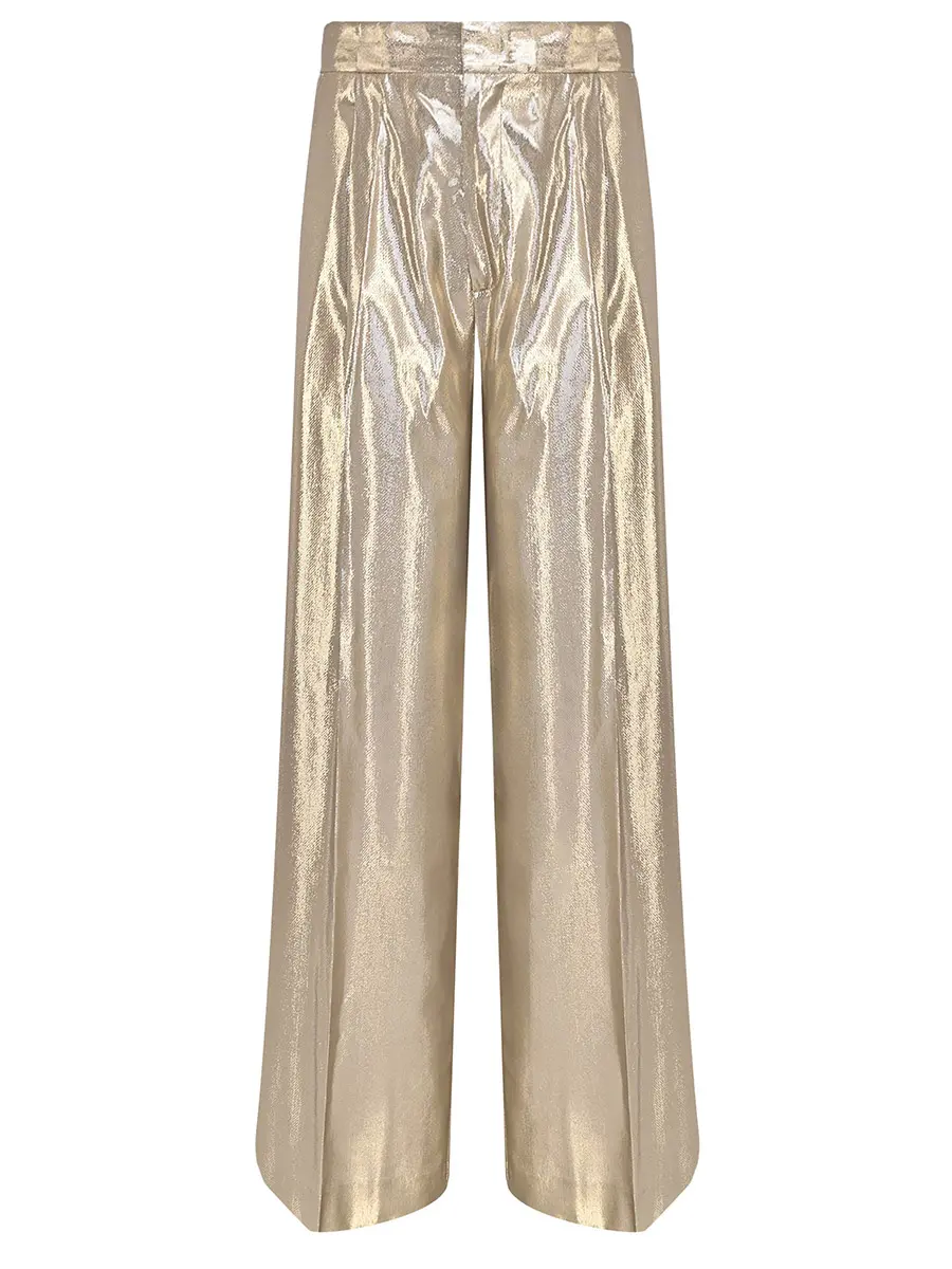 Брюки шелковые