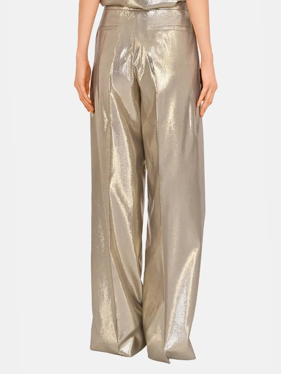 Брюки шелковые