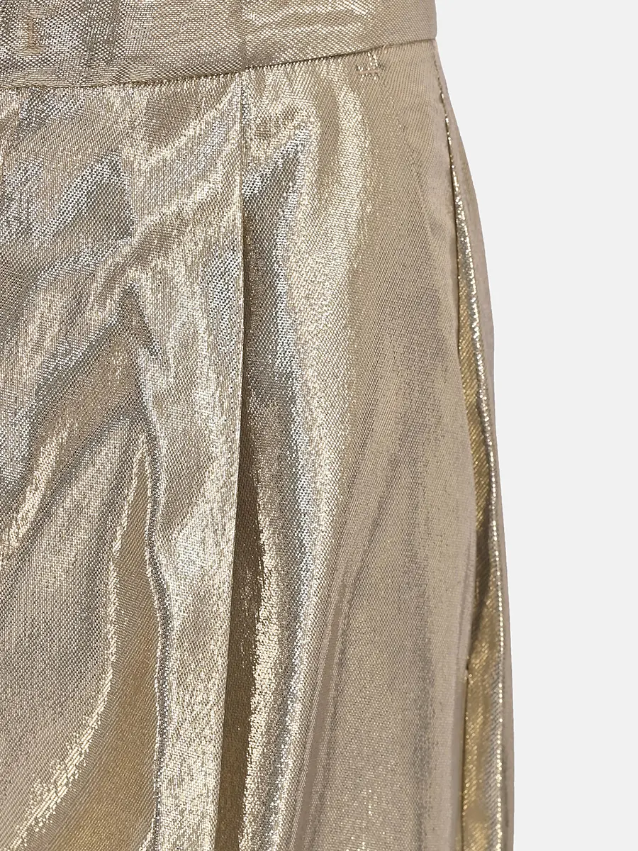 Брюки шелковые