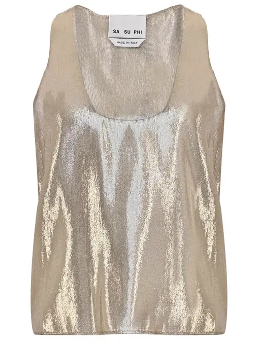 Топ шелковый SASUPHI
