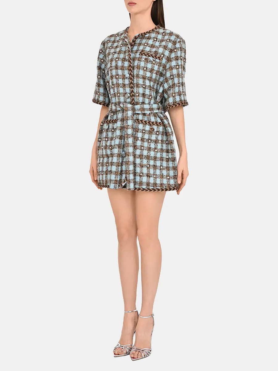 Платье в клетку