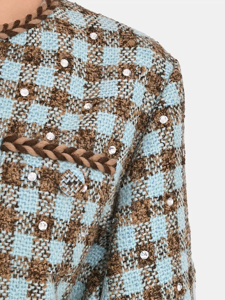 Платье в клетку