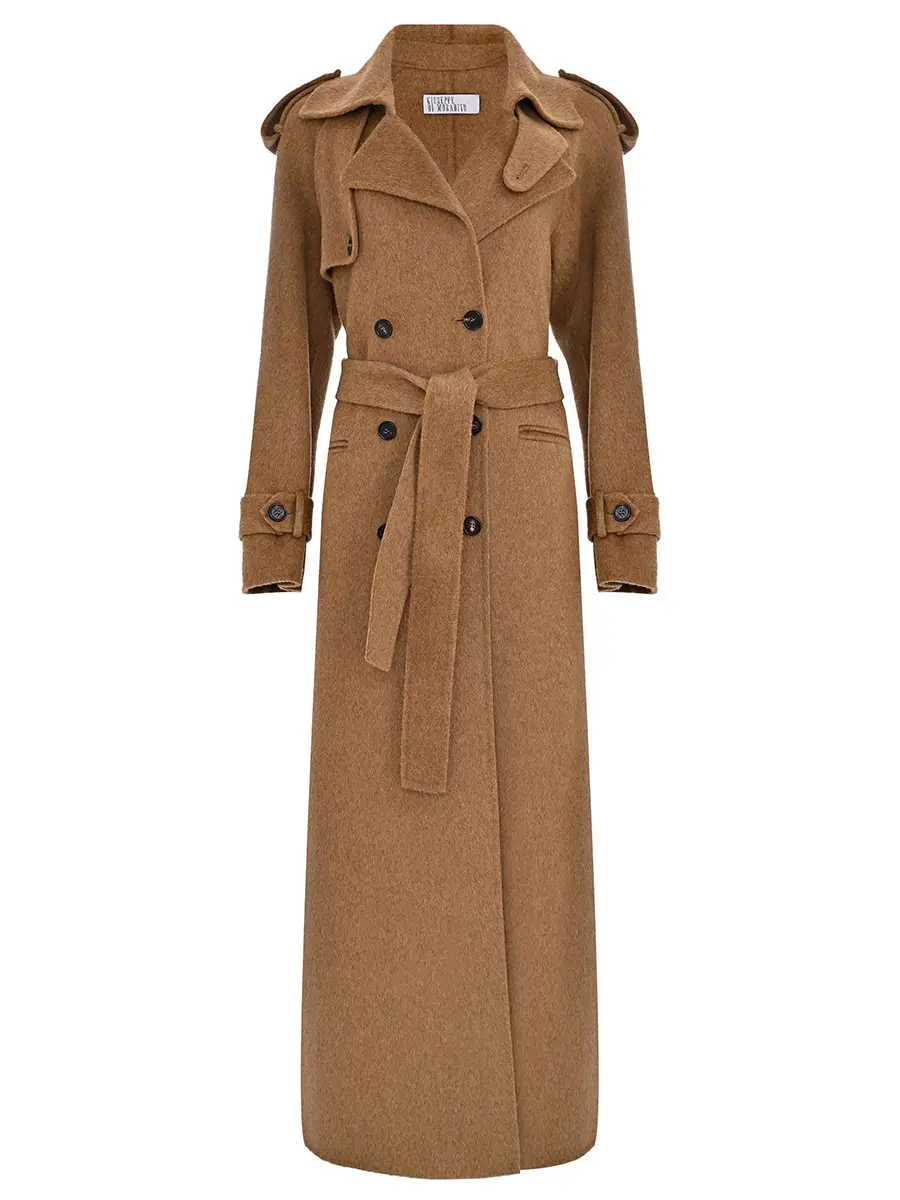 Пальто шерстяное