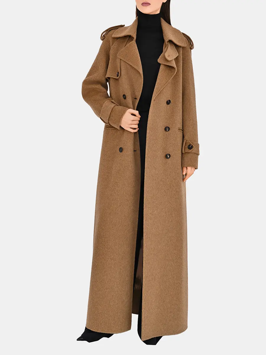 Пальто шерстяное