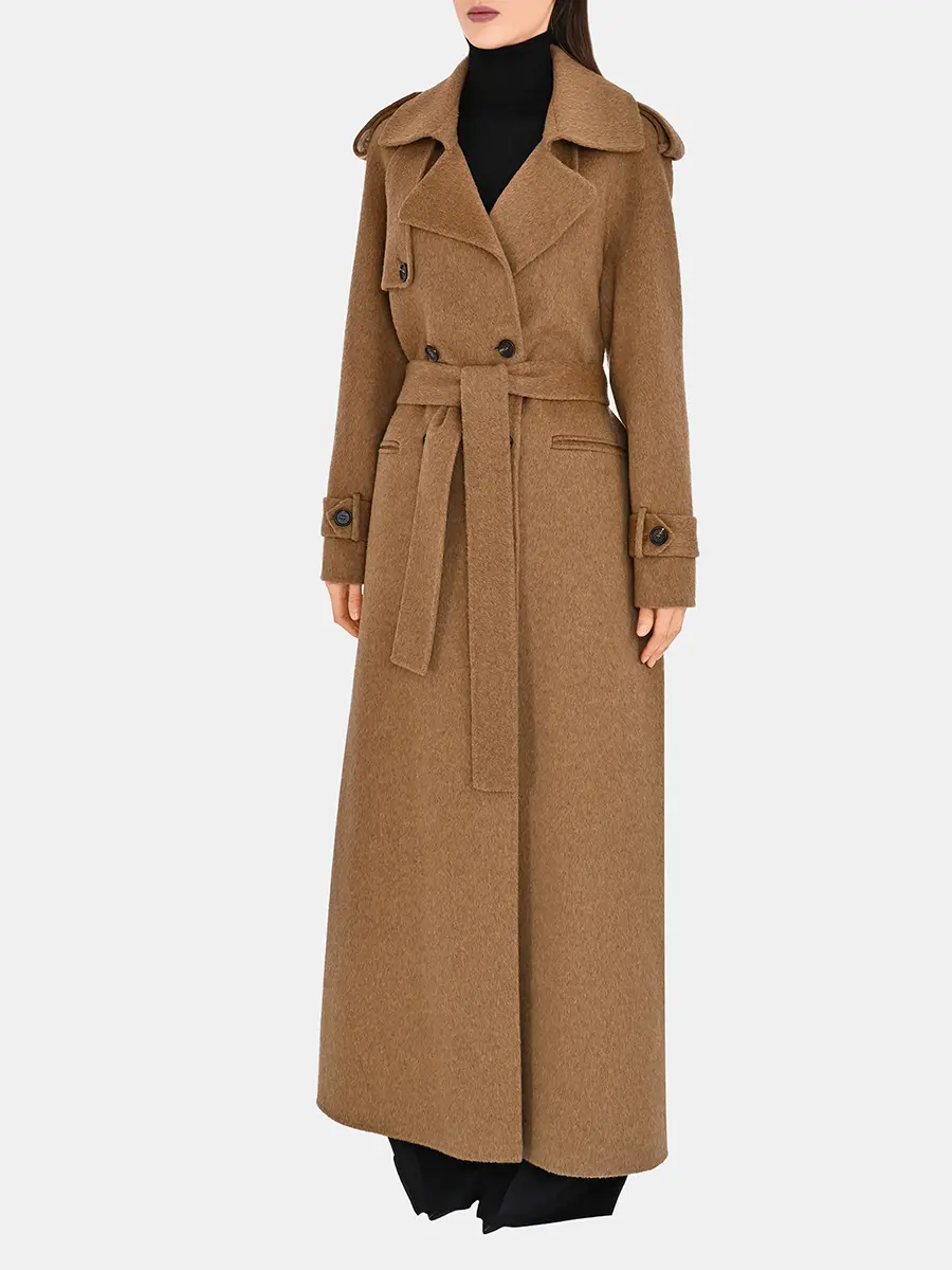 Пальто шерстяное