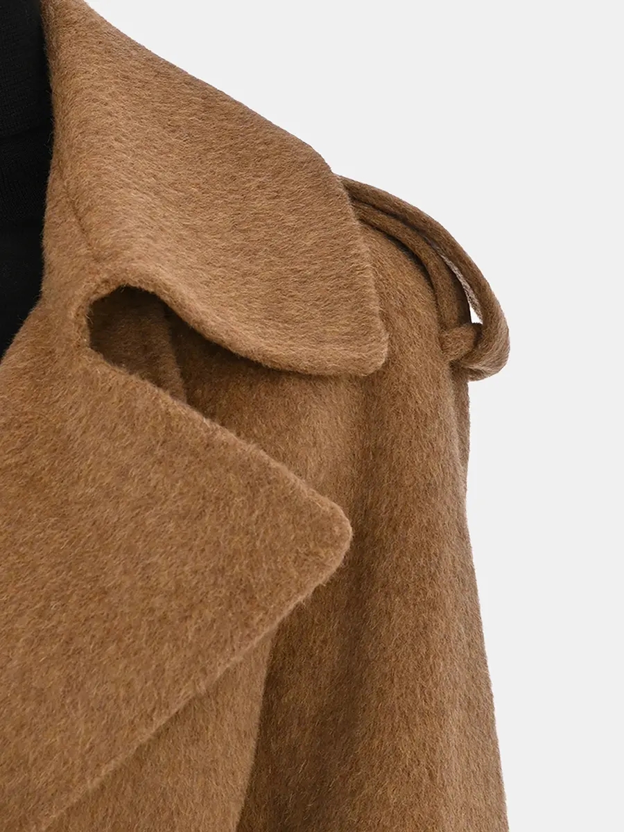 Пальто шерстяное