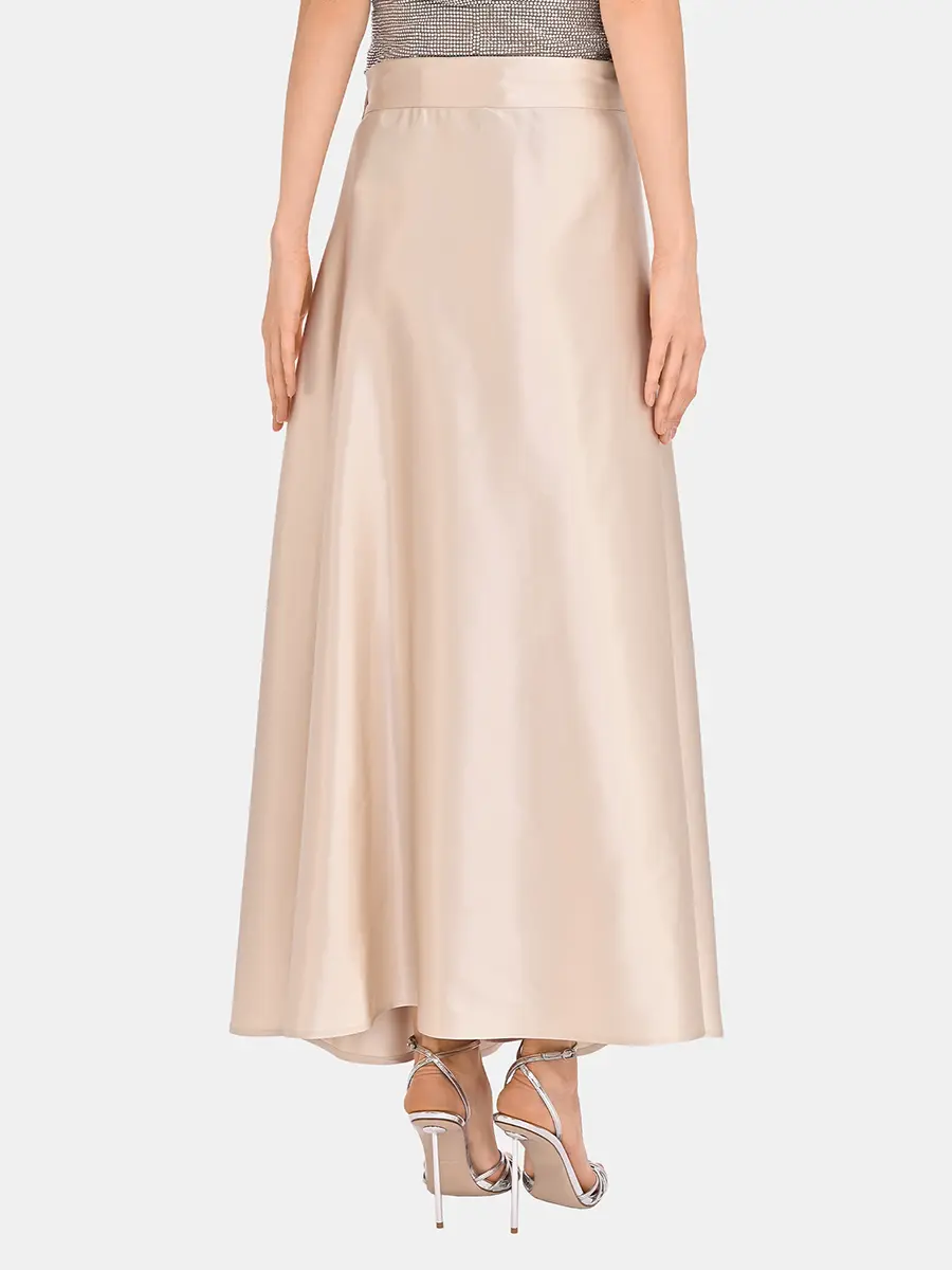Юбка шелковая