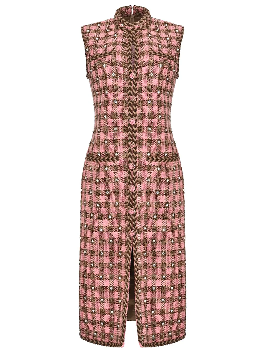 Платье в клетку