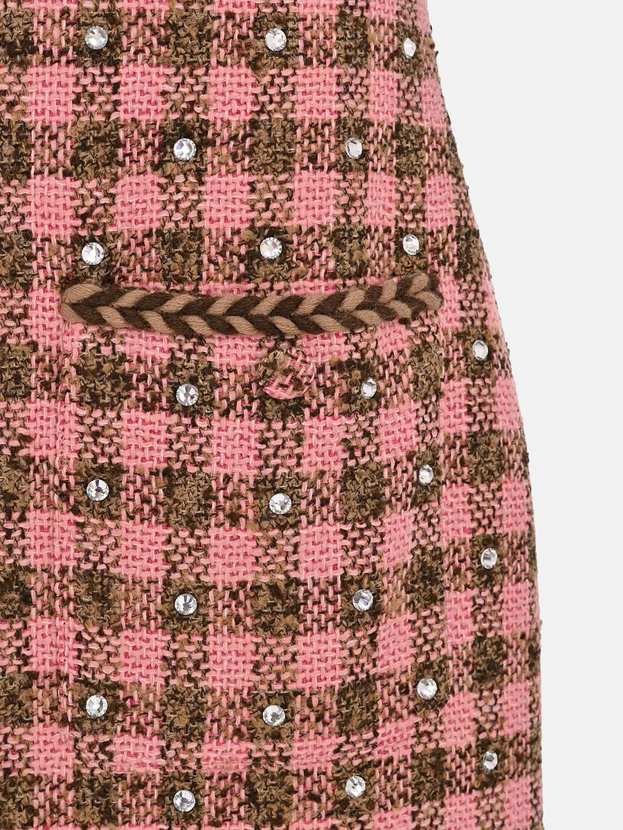 Платье в клетку