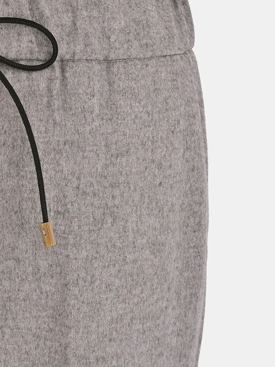 Брюки из шелка и кашемира