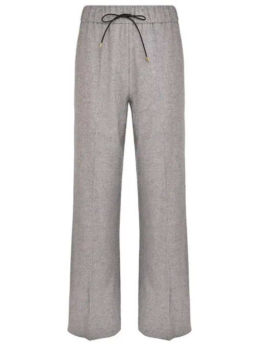 Брюки из шелка и кашемира COLOMBO