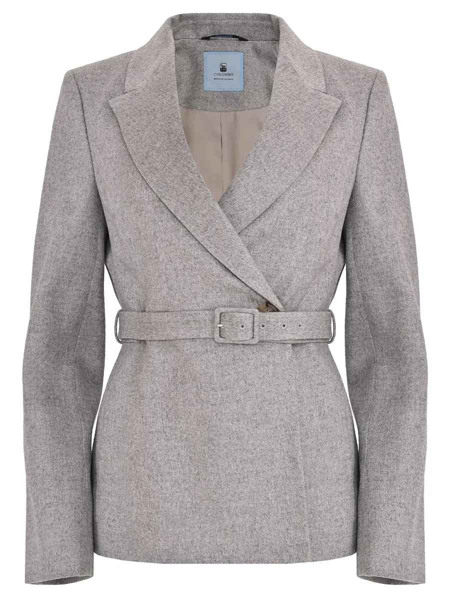 Пиджак из шелка и кашемира