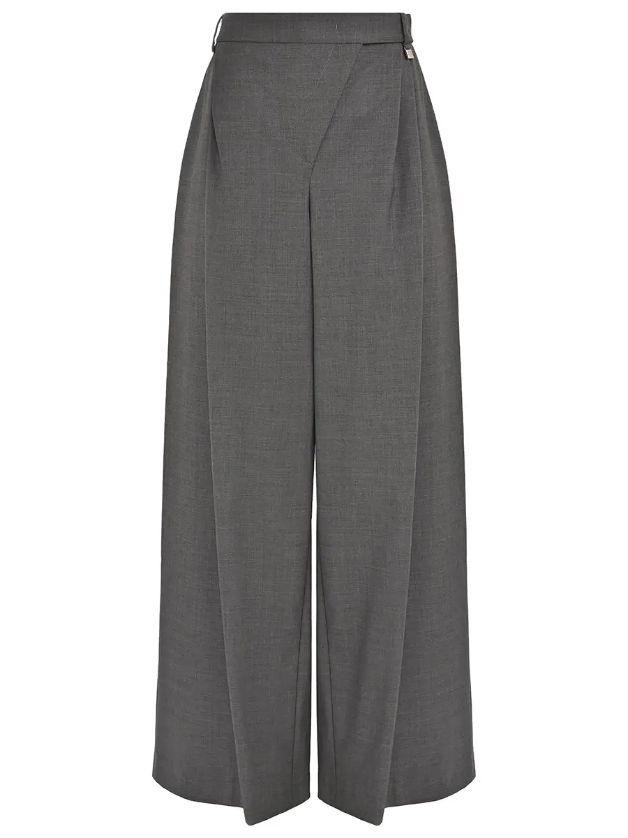 Брюки шерстяные