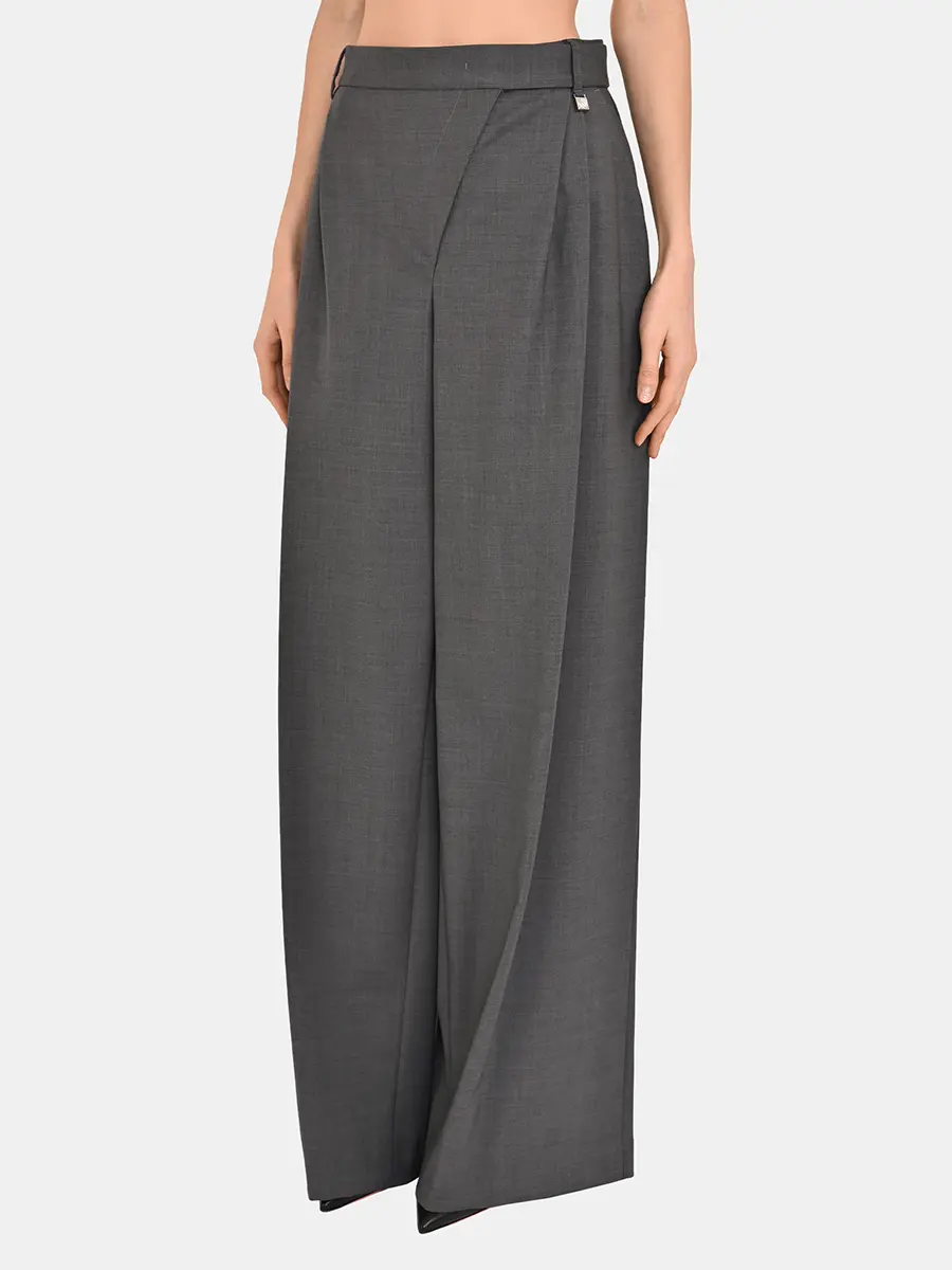 Брюки шерстяные