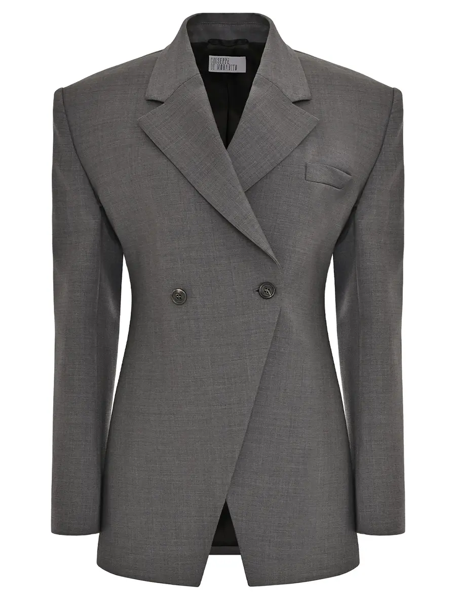 Пиджак шерстяной