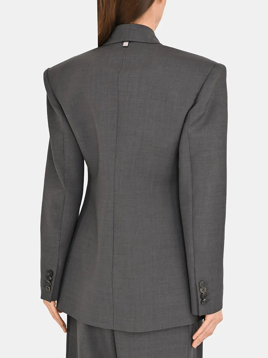 Пиджак шерстяной