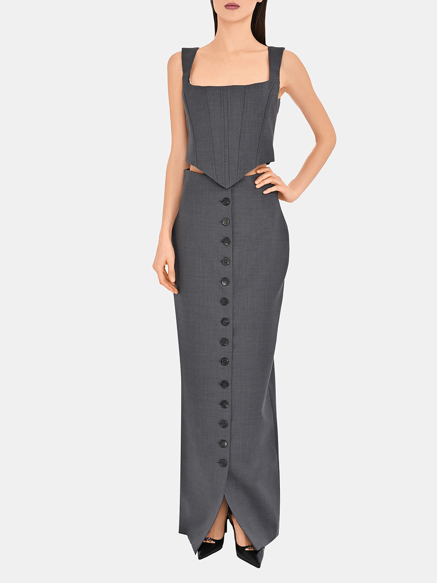 Топ шерстяной