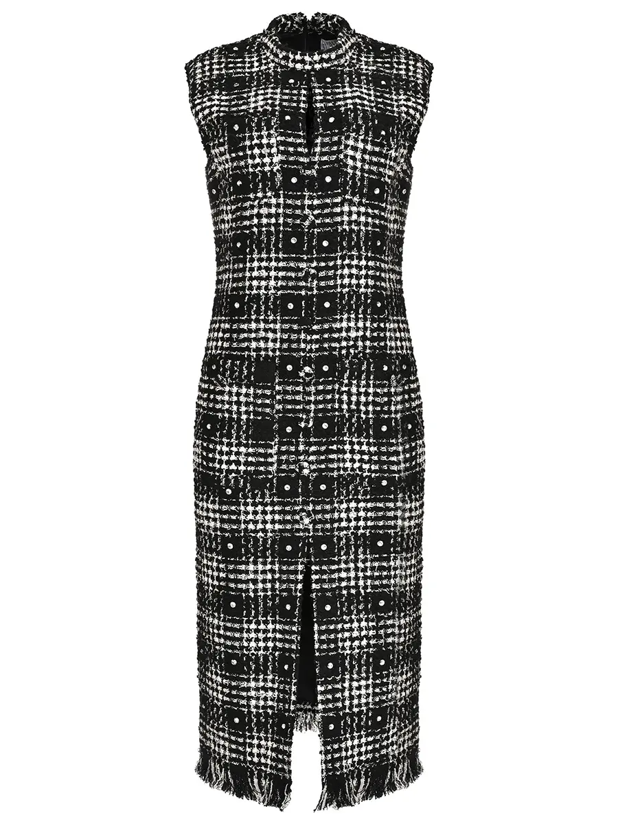 Платье в клетку