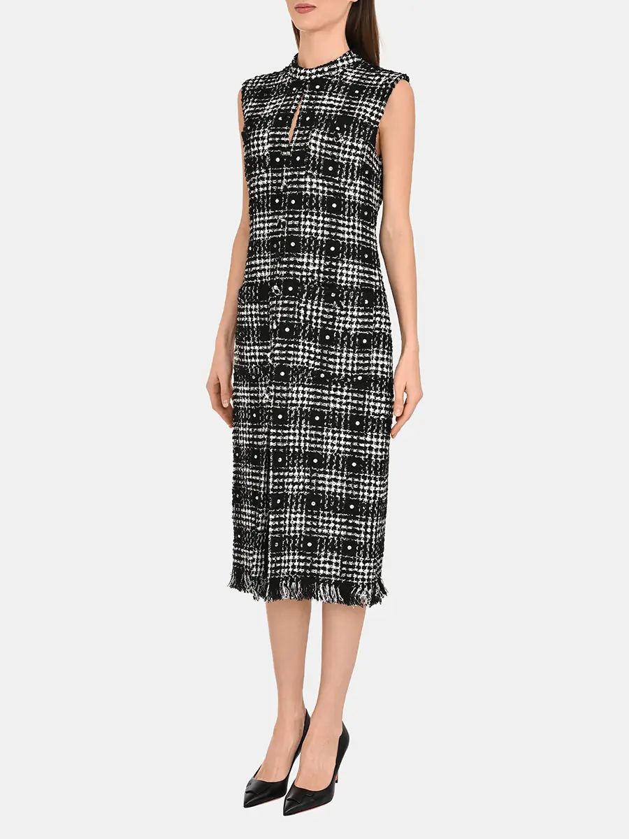 Платье в клетку
