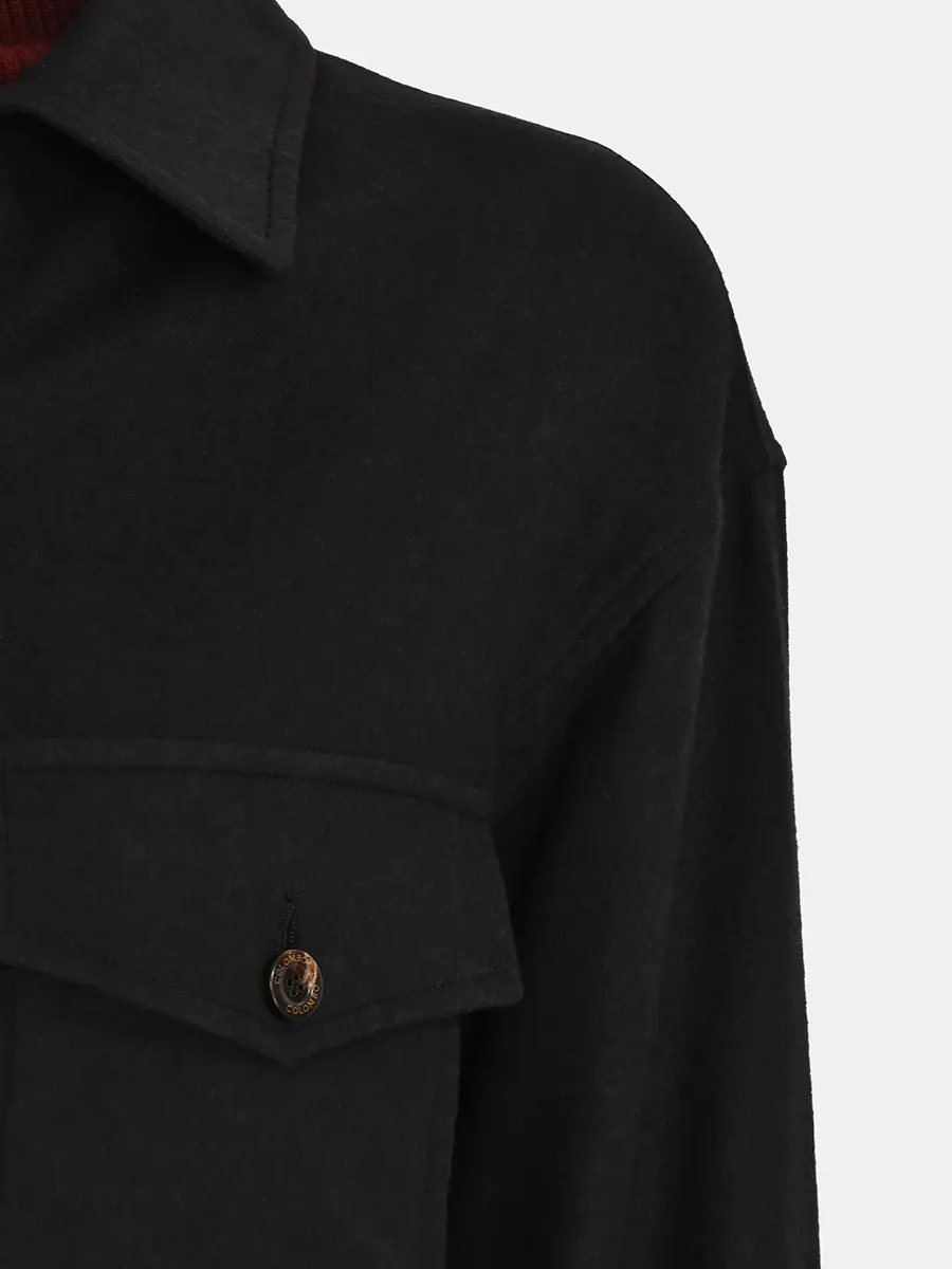 Рубашка из шелка и кашемира