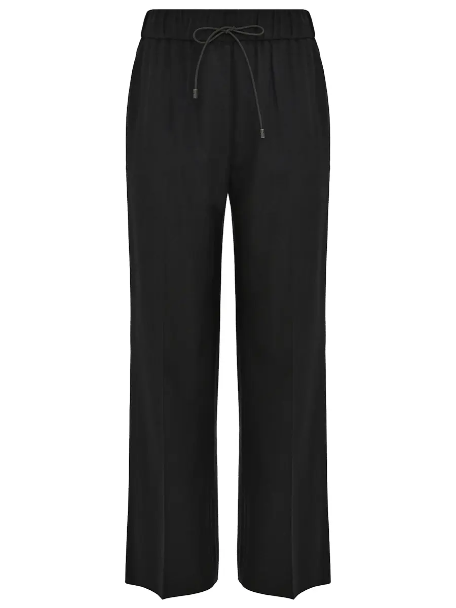 Брюки из шелка и кашемира