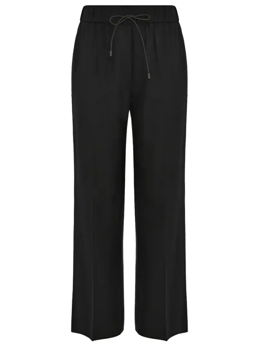 Брюки из шелка и кашемира COLOMBO