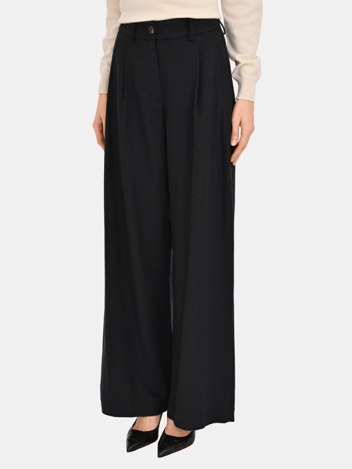 Брюки из шелка и кашемира COLOMBO