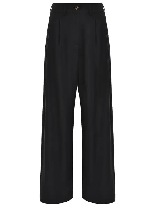 Брюки из шелка и кашемира COLOMBO