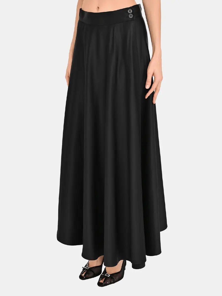 Юбка шелковая