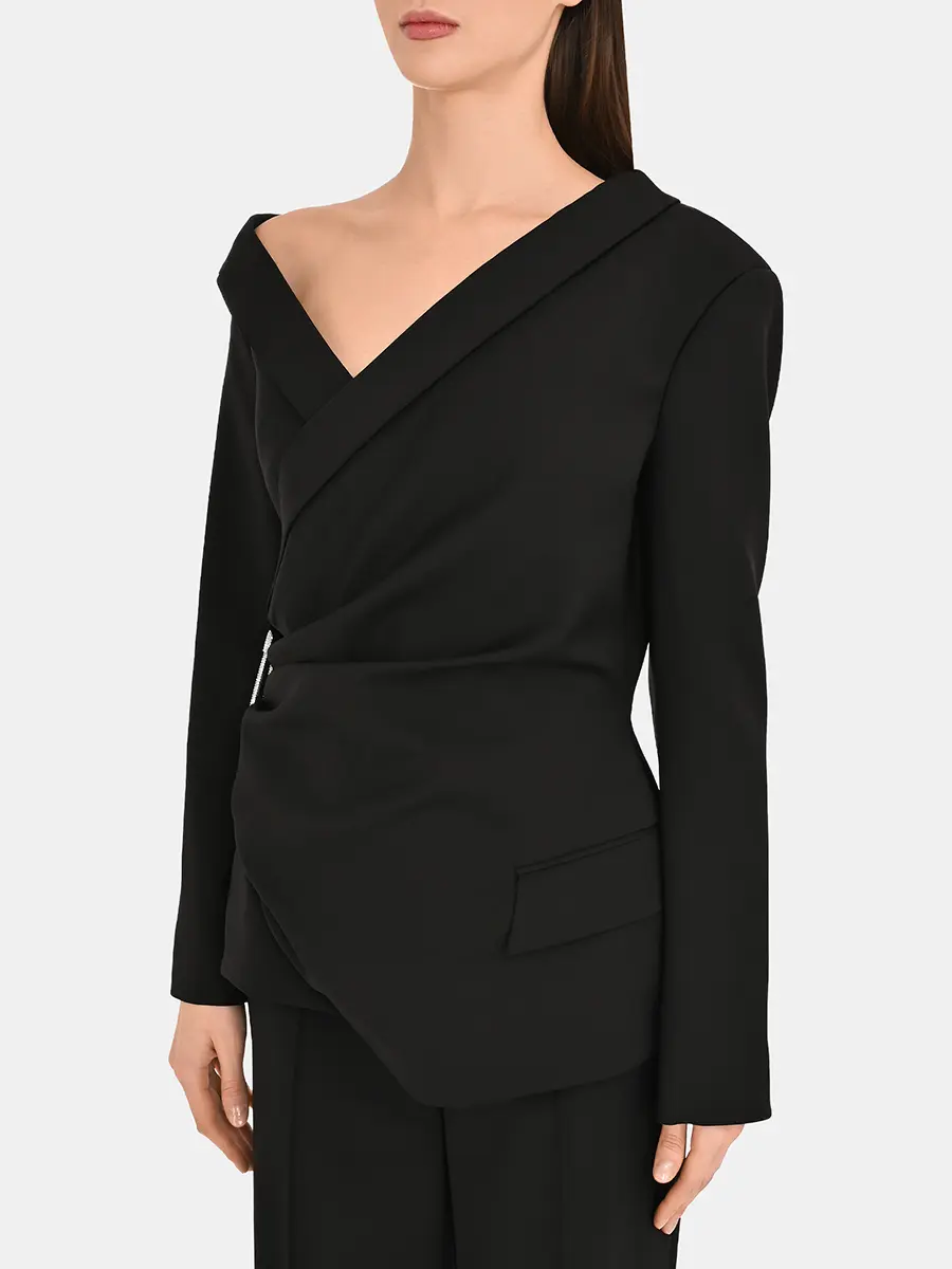 Жакет шерстяной