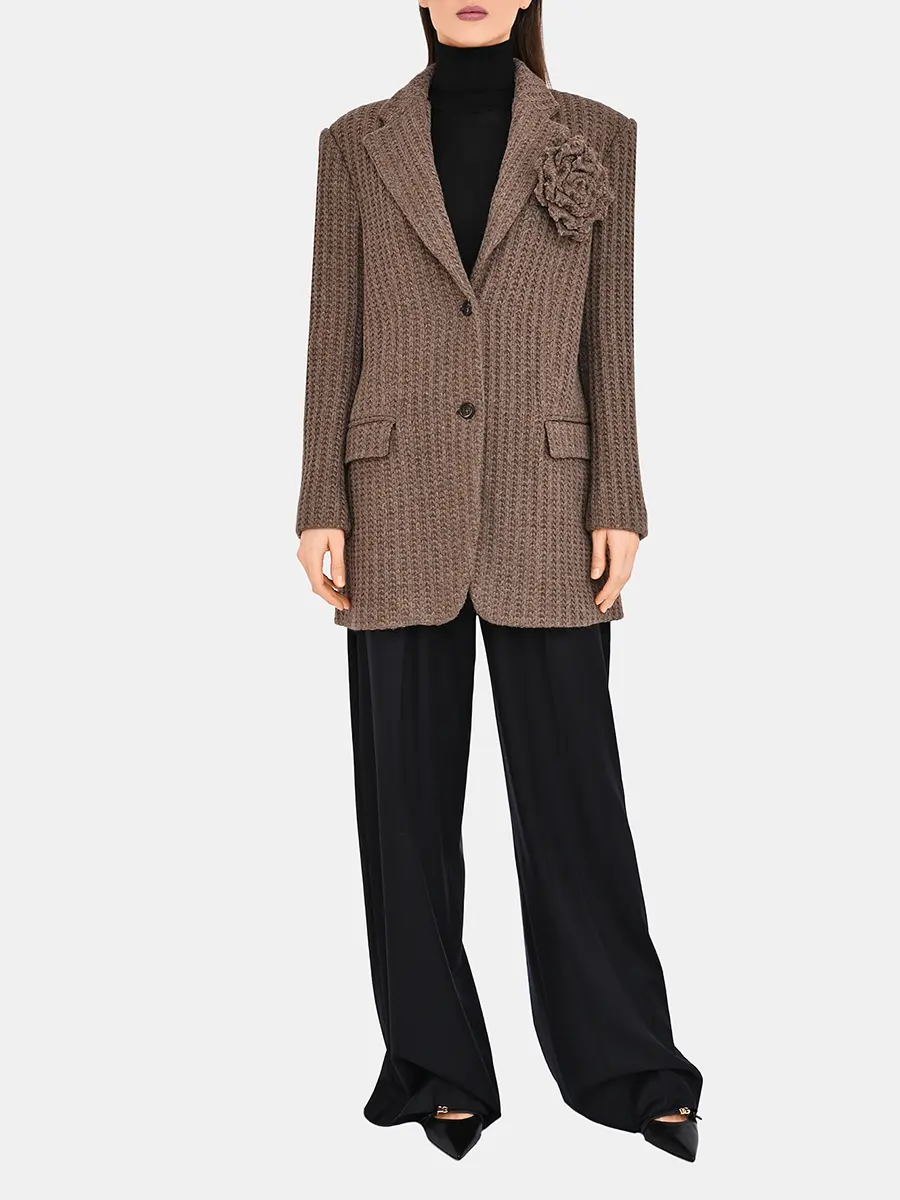 Брюки шерстяные